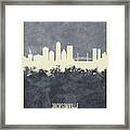 Jacksonville Florida Skyline #88 Framed Print