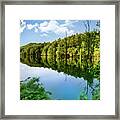 Jacob's Creek In Historic Sullivan County, Tennessee Framed Print