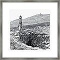 Jacob's Well, At The Foot Of Mount Gerizim. C1 Framed Print