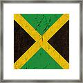 Jamaica Flag Framed Print