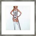 Jane Fonda In Barbarella -1968-, Directed By Roger Vadim. Framed Print