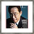 Japan's Choice - Prime Minister Fumio Kishida Framed Print