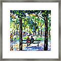 Jardin Des Tuileries, Paris Framed Print
