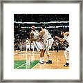 Jayson Tatum And Marcus Morris Framed Print