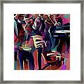 Jazz Band Framed Print