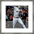 Jed Lowrie Framed Print