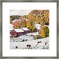 Jenne Farm, Reading, Vt Framed Print