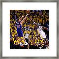 Jermaine O'neal And Blake Griffin Framed Print