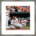 Jerome Williams And Ryan Flaherty Framed Print