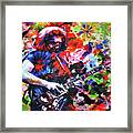 Jerry Garcia - Grateful Dead - Original Painting Print Framed Print