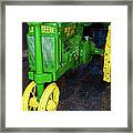 John Deere General Purpose Tractor Framed Print