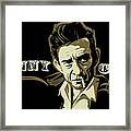 Johnny Cash Framed Print