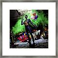 Joker - Welcome Framed Print