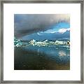 Jokulsarlon, The Glacier Lagoon 6 Framed Print