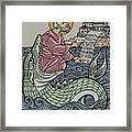 Jonah And The Sea Monster Framed Print