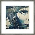 Joni Mitchell - River Framed Print