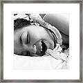 Joshua Laughing Framed Print