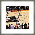 Jrue Holiday And Devin Booker Framed Print