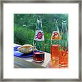 Ju-c With Creole Bread Framed Print