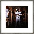 Juan Uribe Framed Print