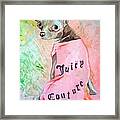Juicy Couture Pup Framed Print