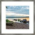 June Sunrise At Lighthouse Park I Framed Print