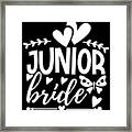 Junior Bride Framed Print