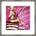 Just Cheesecake Framed Print
