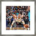 Kemba Walker And Stephen Curry Framed Print