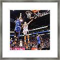 Kevin Durant, Goran Dragic, And Russell Westbrook Framed Print