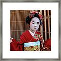 Kimono Girl #2 Framed Print