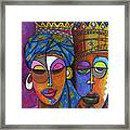 King And Queen Framed Print