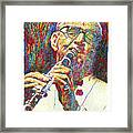 King Of Swing - Benny Goodman Framed Print