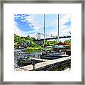 Kingston Ny - Bridge Over Rondout Creek Framed Print