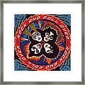 Kiss Rock And Roll Over Framed Print
