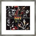 Kiss Story Framed Print