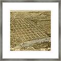 Knoxville, Tennessee 1871 Framed Print
