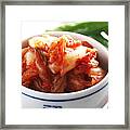 Korean Image,kimchi Framed Print