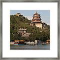 Kunming Hu Lake, Summer Palace Park, Summer Palace, Beijing, China, Asia Framed Print