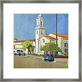 La Jolla Presbyterian Church - La Jolla, San Diego, California Framed Print