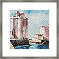 La Rochelle Towers Framed Print