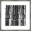 La Sagrada Familia Basilica Framed Print