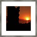 Lahaina Sunset 004 Framed Print