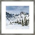 Lake Isabelle Winter Framed Print