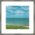 Lake Michigan On A Sunny Day Framed Print