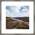 Lake Of The Clouds Late Autumn Framed Print