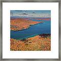 Lake Seymour Vermont Framed Print