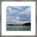 Lake Sinclair Afternoon Cruise Framed Print