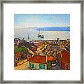 Larvik, Norway, C. 1900 Framed Print