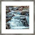 Layered Falls Framed Print